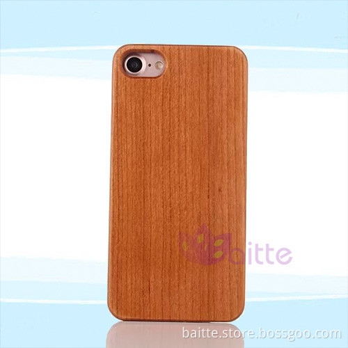 New and hot sales real wood material phone case for iPhone 7